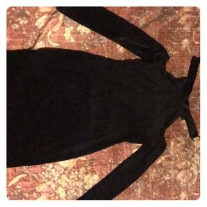 Black Velvet mini dress